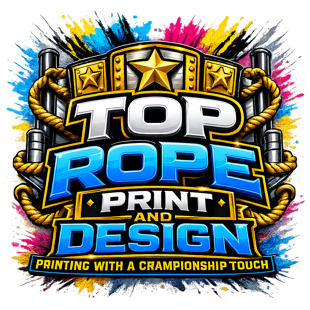 Top Rope Print — Printing With A Championship Touch